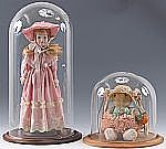 Glass Domes, Glass Display Domes, Acrylic Domes, Doll Domes