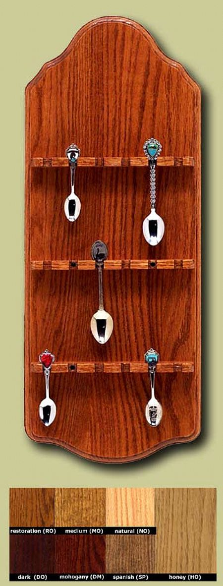 Spoon Racks -  18 Spoon Oak