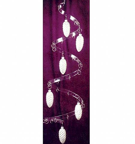 Ornament Holders -  Spiral Hanger
