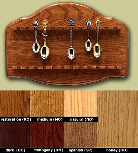 Spoon Racks -  24 Spoon Oak