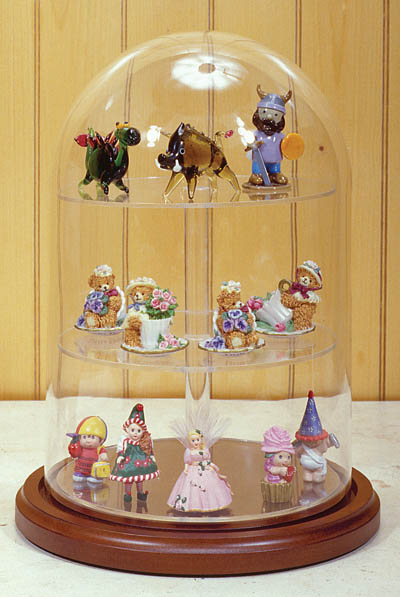  Glass Platform Dome - 8" x 12"