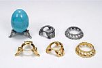 Egg Stands, Egg Holders, Ball and Sphere Stands