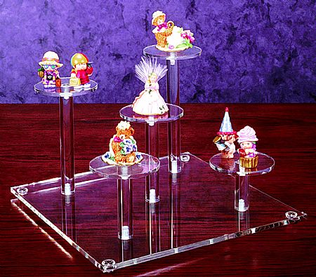 Lucite Risers -  Pedestal