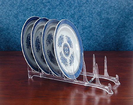Plate Holders - Lucite Seven Place