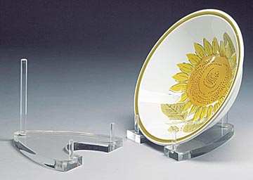 Lucite Bowl Stand