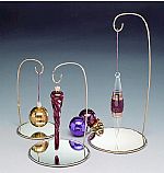 Wire Ornament Stands with Mirror Base