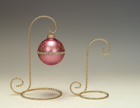 Ornament  Stands - Shaped "S"