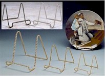 Twisted Wire Plate Stands and Easels