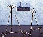 Classic Metal Picture Stand and Plate Easel