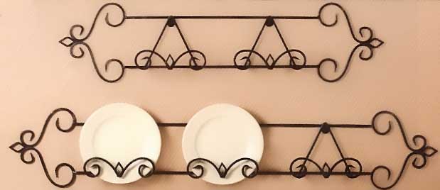 Plate Racks - Keller Black Horizontal