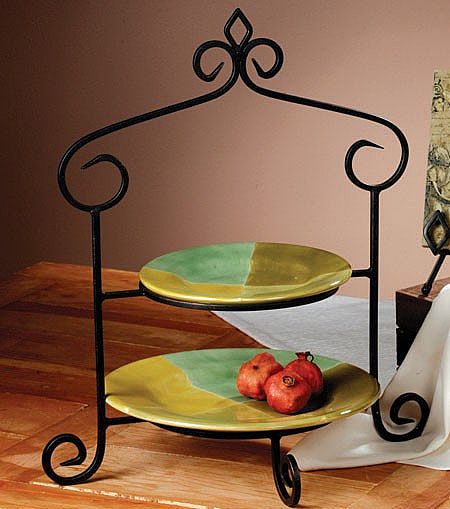 Pie or Plate Rack - Keller 2 tiered