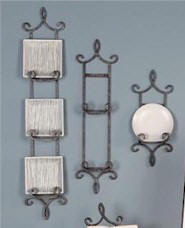 Tiered Seville Plate Racks