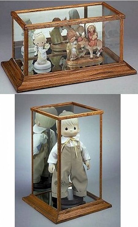   Display Cases - Wood Trim