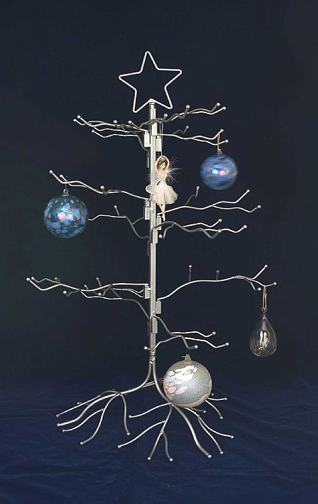  Ornament Trees - Metal Roots 32"