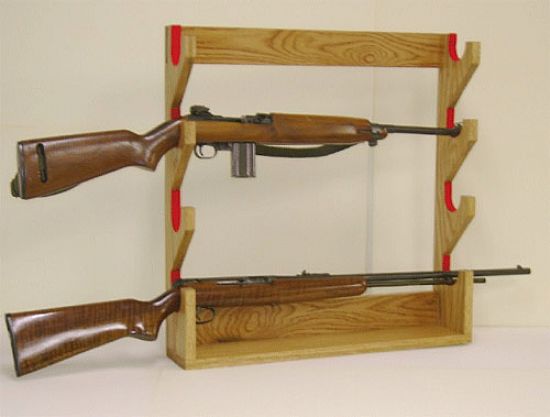 Fotos - Wall Mount Gun Rack Plans