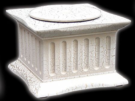 Turntable - Roman Column White