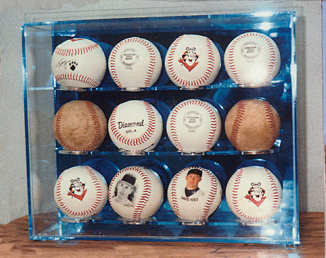 Display Case - Baseball - Lucite