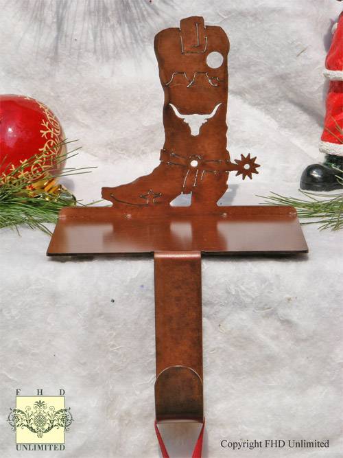 Stocking Hooks - Cowboy Boot