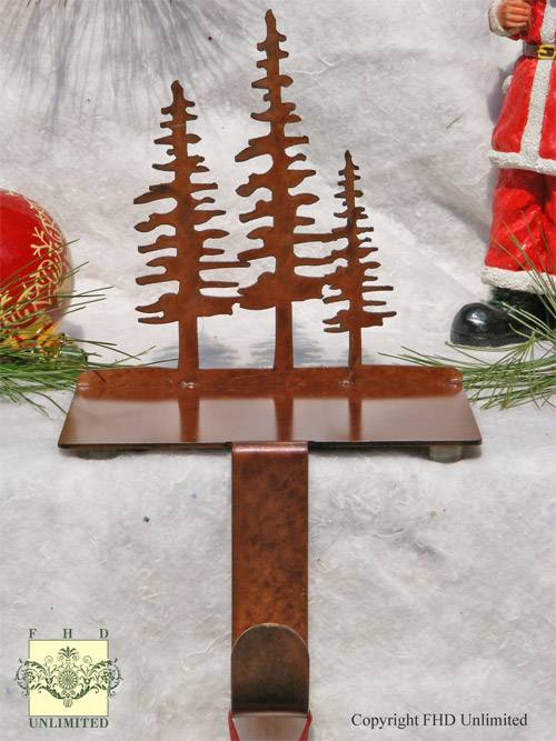 Stocking Hooks - Pine Trees