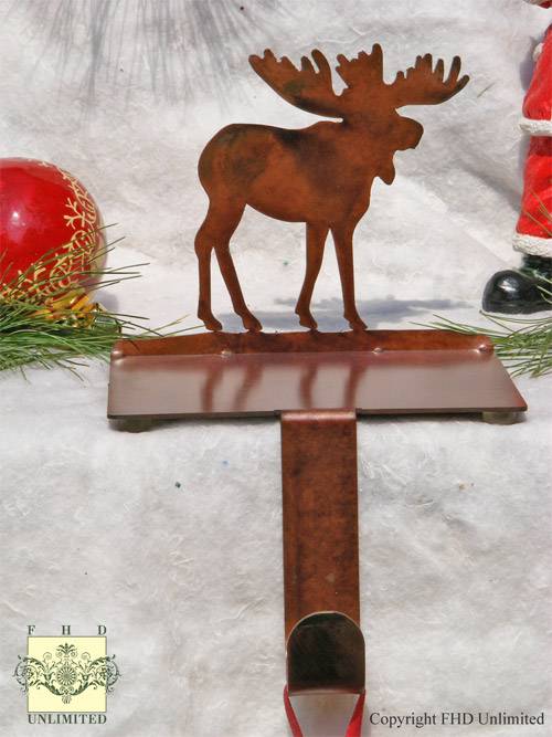 Stocking Hooks - Moose