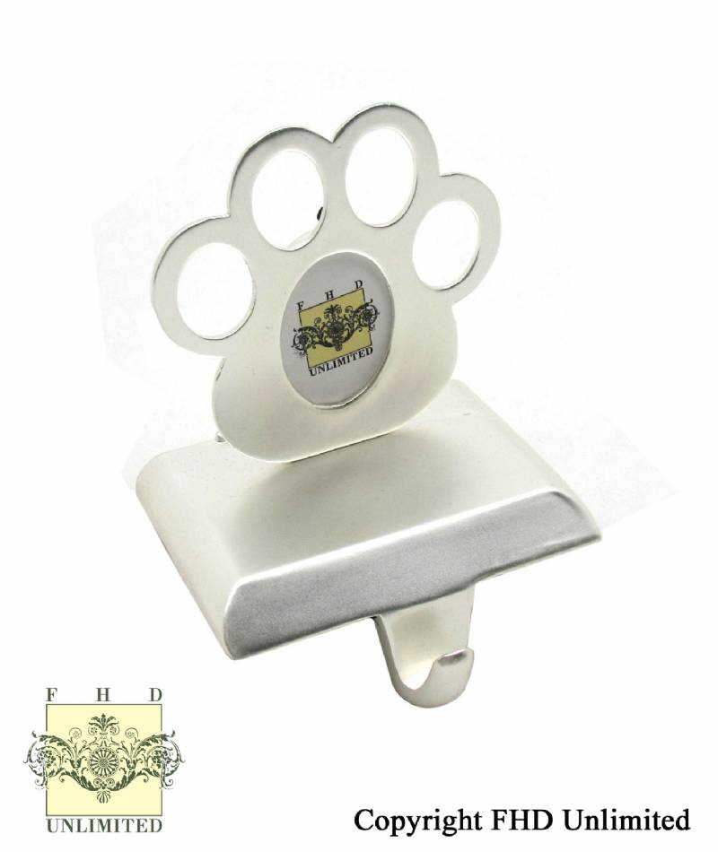 Stocking Hangers - Dog Paw Frame