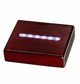 Light Bases - Rosewood Lacquer Rectangular - Standard