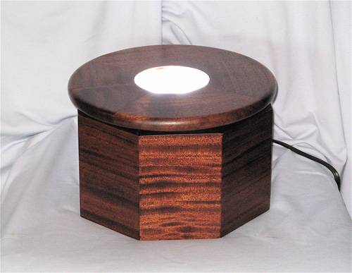 Turntable - Premium - Mahogany or Black (Electric or Battery)