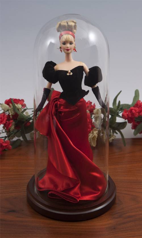  Glass Domes - Medium   5�"  x 13"H  - Barbie Dome