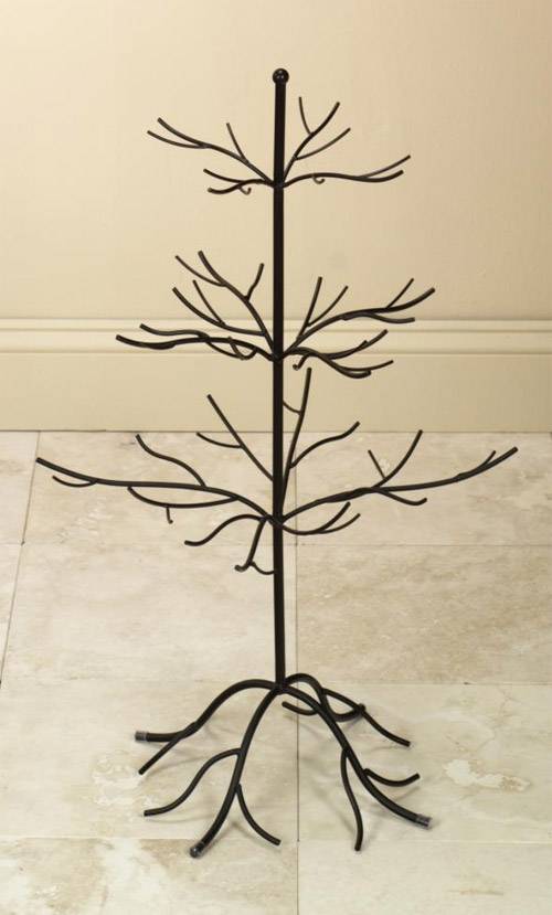  Ornament Trees - Brown Natural 27"