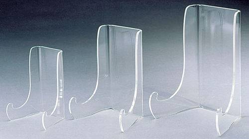 Plate Easels - Lucite Plate Stand