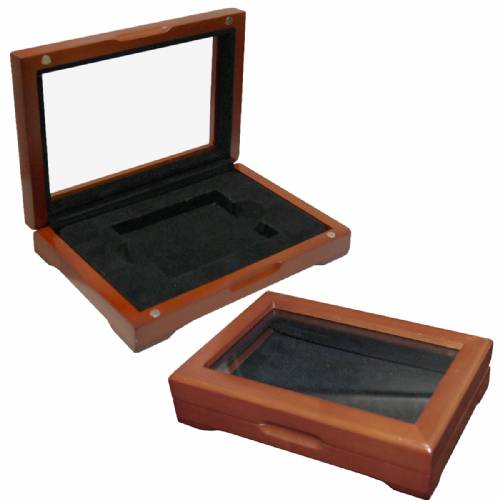 Coin Box -  Single Slab with Clear Acrylic