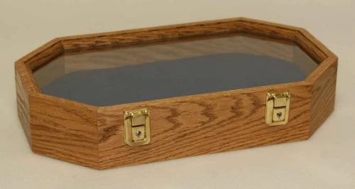 Display Case - Octagon Shadow Box 9 1/2" x 16"