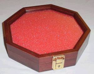 Display Case - Octagon Shadow Box 9" x 9"