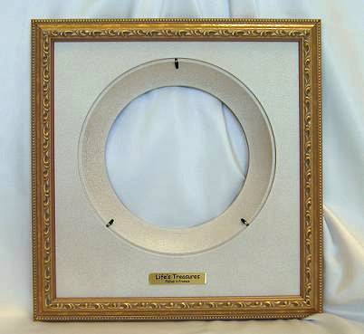 Plate Frames - Square - Simple Gold