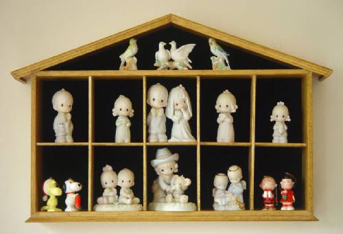 Curio Cabinets -  10 Opening Horizontal