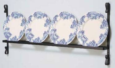 Plate Hangers - Iron Horizontal Rack