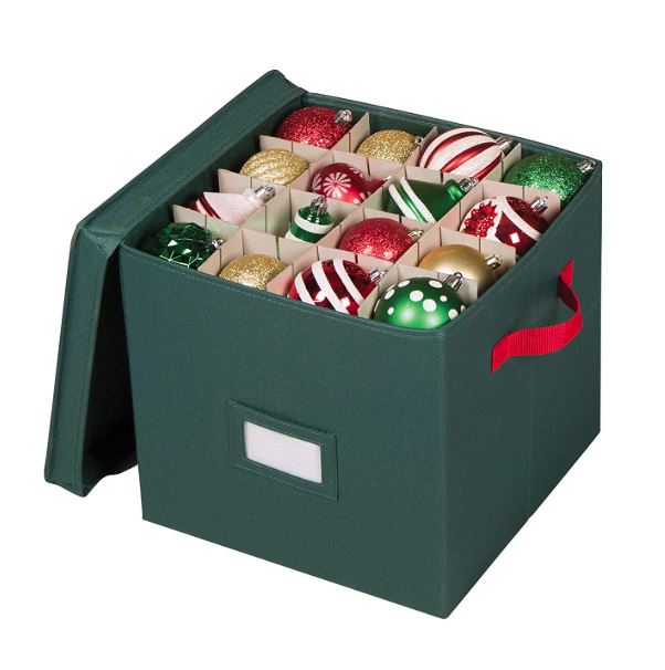Ornament Storage Container - Red 64 Ornament