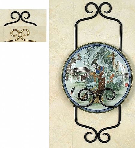 Plate Hangers - Wrought Iron Single