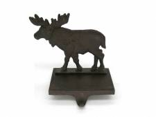 Stocking Hanger - Rustic Moose