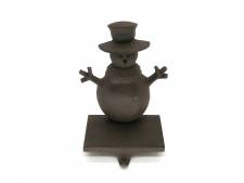 Stocking Hanger - Rustic Snowman
