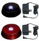 Light Bases - Black or Rosewood Lacquer Circular - Standard