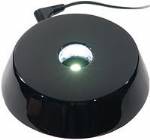 Light Bases - Black Lacquer Circular - Ultrabright