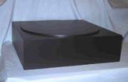 Turntable - Premium - Black Laminate Square