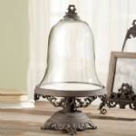  Glass Domes - Large 10" x 17" Scroll Cloche