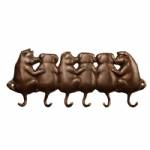   Key Hooks - Little Pigs 6 Hook Rack
