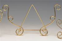 Plate Stands - Scroll Style