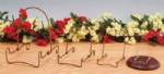 Plate Easels - Adjustable Antique Gold