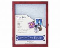 Collectors Cases - Memory Showcase - 11" x 14" Mahogany