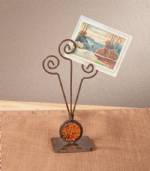 Photo Holders - Crackle Glass