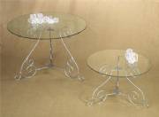 Glass Risers - Set of Two